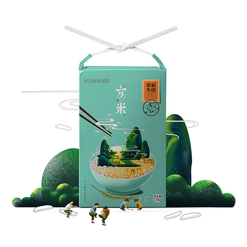 % 計(jì)數(shù)(標(biāo)題)% 袁夫稻田安米禮品裝